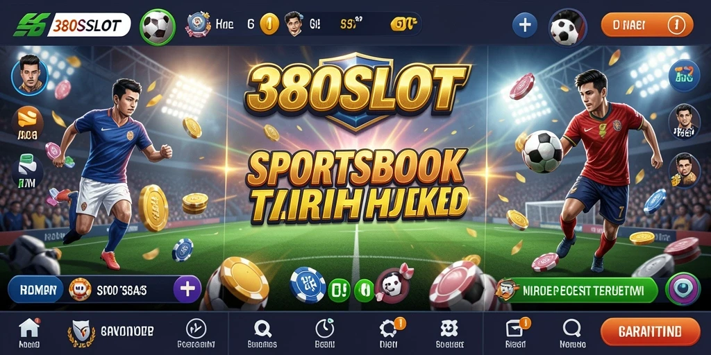 Tampilan menakjubkan dari gameplay Sportsbook di 380SLOT.