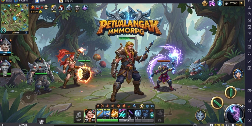 Gameplay seru dan menarik di dunia fantasi <strong>ATM138</strong>.
