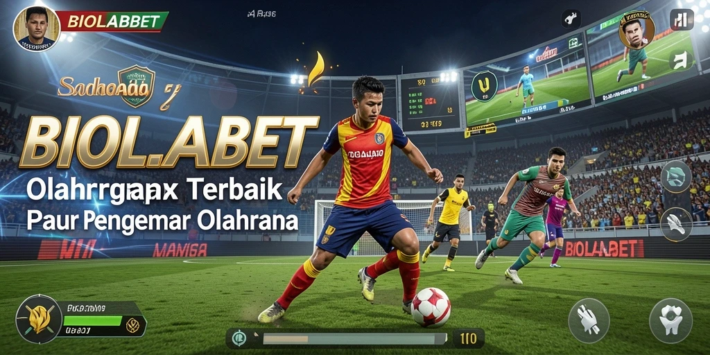 Tampilan gameplay <strong>BIOLABET</strong> yang menarik dengan aksi olahraga seru.