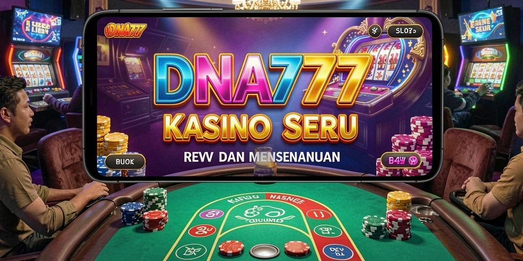 Tampilan menarik dari gameplay Kasino di DNA777 yang seru.