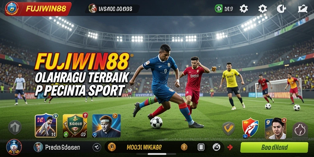 Tangkapan layar gameplay <strong>FUJIWIN88</strong> menampilkan aksi seru dalam olahraga.