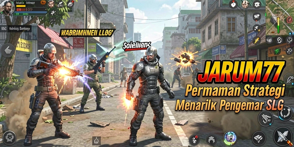 Tampilan menarik dari gameplay JARUM77 yang penuh strategi.