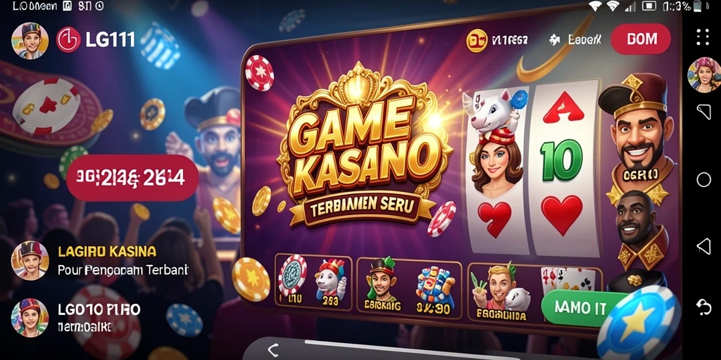 Tampilan gameplay LG111 yang menarik dalam aksi Kasino.