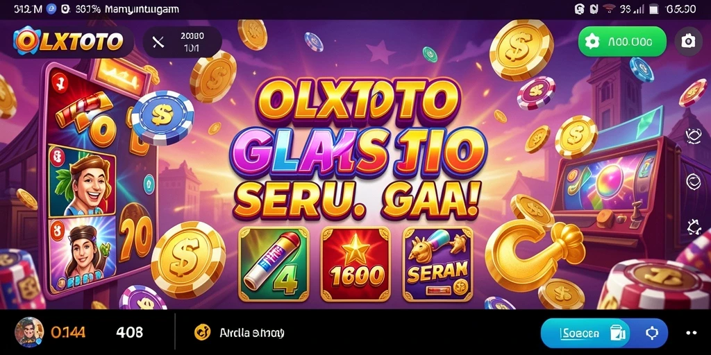 Tampilan gameplay OLXTOTO yang seru dan penuh warna.