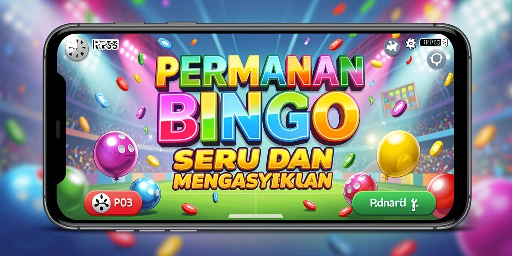 Tampilan menarik dari gameplay Bingo di RR33.